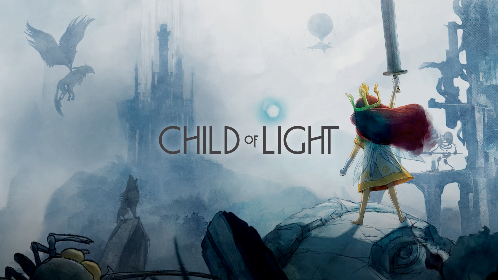 Tela do Child of Light -
